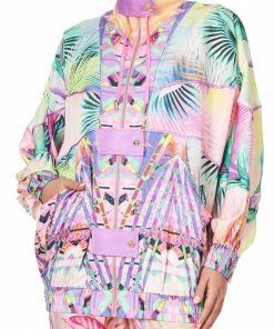 Camilla EBoutique (US) PANELLED YOKE PARKA SOUTH BEACH SUNRISE