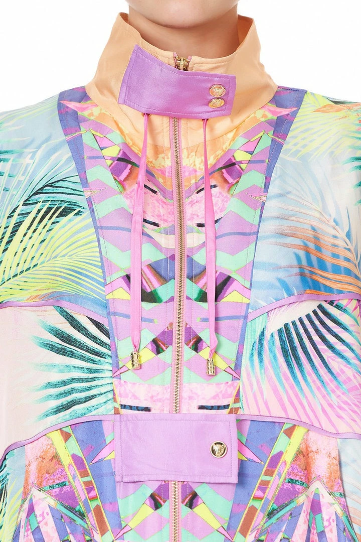 Camilla EBoutique (US) PANELLED YOKE PARKA SOUTH BEACH SUNRISE