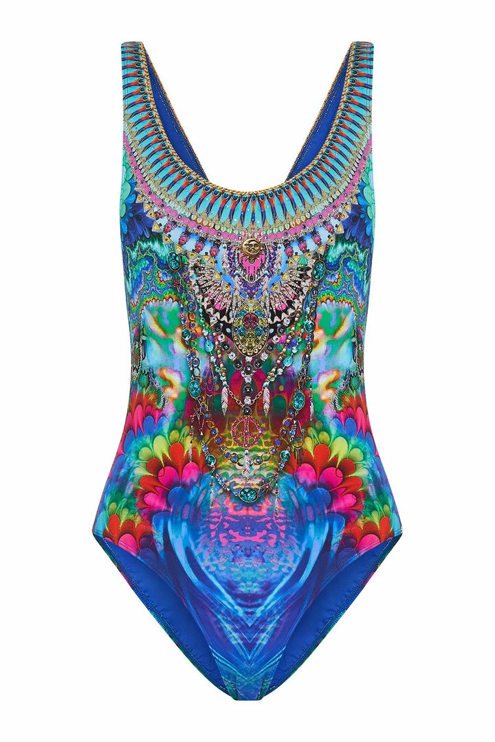 Camilla EBoutique (US) Sale Swimwear LOW BACK AND ARMHOLE ONE PIECE HYPED UP HIPPIE