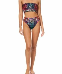 Camilla EBoutique (US) Sale Swimwear REVERSIBLE WIDE BANDEAU ROCKET WOMAN