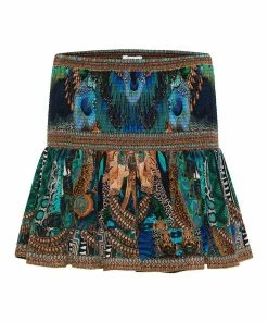 Camilla EBoutique (US) SHORT SHIRRED SKIRT TEMPLE TEMPTRESS