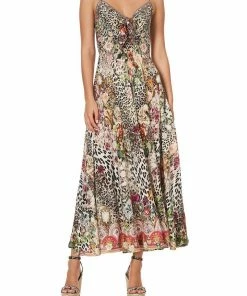 Camilla EBoutique (US) LONG DRESS WITH TIE FRONT ANARCHY AT ANNABELS New To Sale