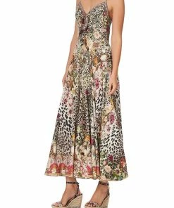 Camilla EBoutique (US) LONG DRESS WITH TIE FRONT ANARCHY AT ANNABELS New To Sale