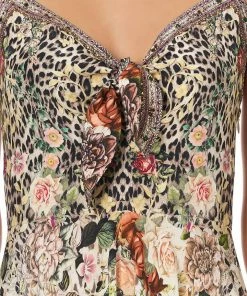 Camilla EBoutique (US) LONG DRESS WITH TIE FRONT ANARCHY AT ANNABELS New To Sale