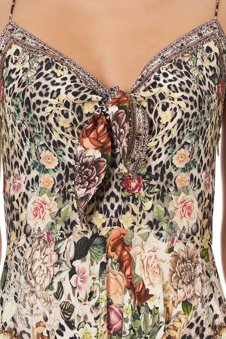 Camilla EBoutique (US) LONG DRESS WITH TIE FRONT ANARCHY AT ANNABELS New To Sale