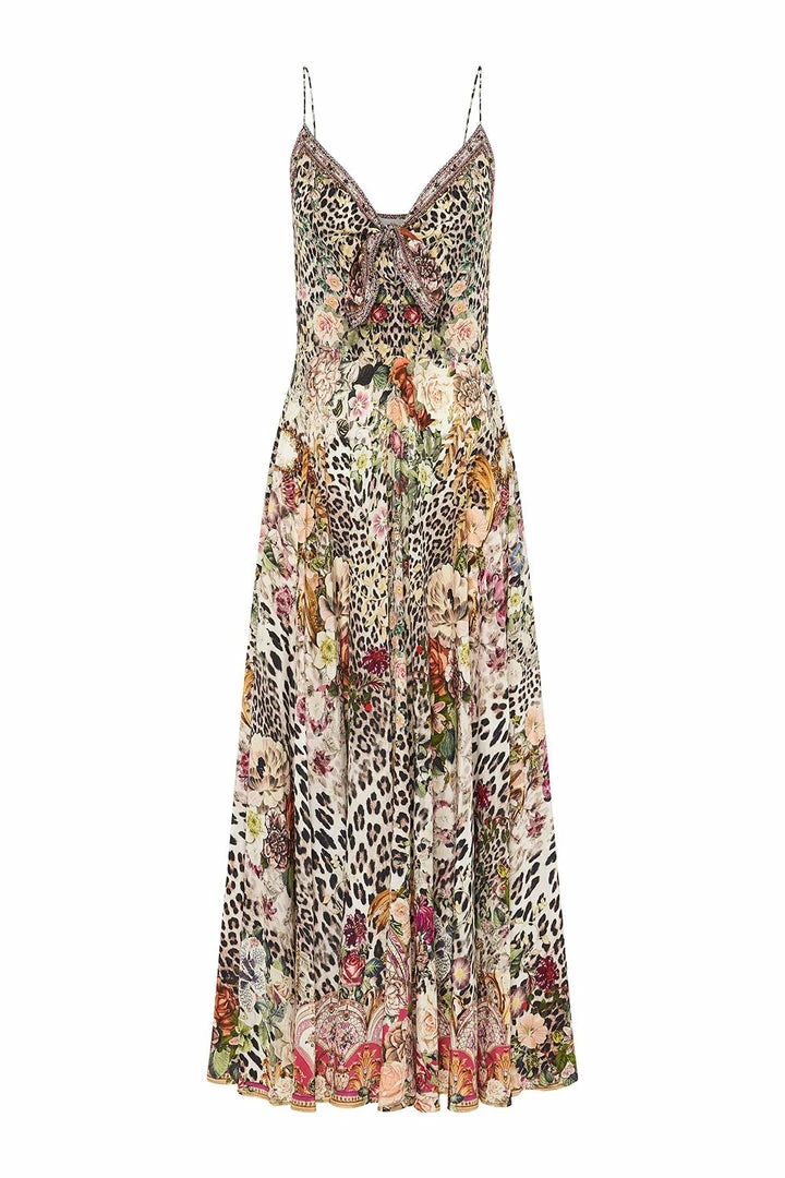 Camilla EBoutique (US) LONG DRESS WITH TIE FRONT ANARCHY AT ANNABELS New To Sale