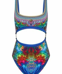 Camilla EBoutique (US) CUT OUT ONE PIECE WITH RINGS HYPED UP HIPPIE