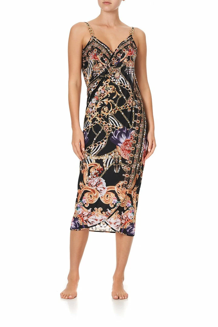 Camilla EBoutique (US) Sale Swimwear SARONG WITH STRAPS AND CHAIN DETAIL A NIGHT IN THE 90S