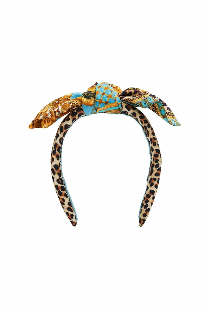 Camilla EBoutique (US) HEADBAND WITH KNOT DRIPPING IN DECADENCE Sale Accessories