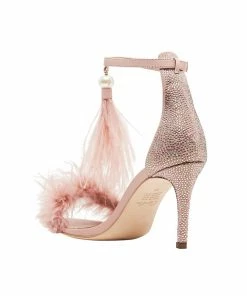 Camilla EBoutique (US) FEATHERED HEEL SOLID PINK