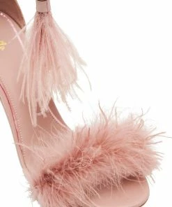 Camilla EBoutique (US) FEATHERED HEEL SOLID PINK