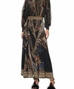 Camilla EBoutique (US) SPLIT DRAPE SKIRT LADY STARDUST New To Sale