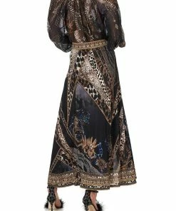 Camilla EBoutique (US) SPLIT DRAPE SKIRT LADY STARDUST New To Sale