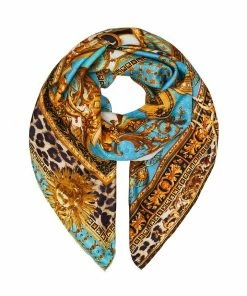 Camilla EBoutique (US) LARGE SQUARE SCARF DRIPPING IN DECADENCE