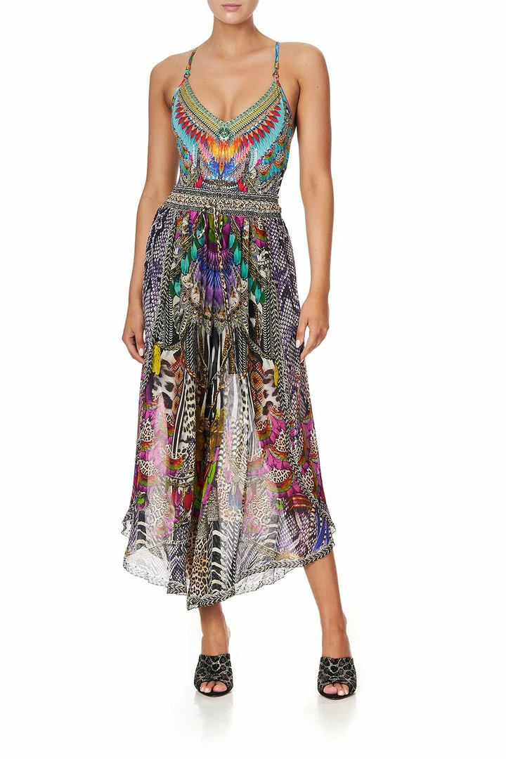 Camilla EBoutique (US) CURVED HEM PANT GUARDIANS OF THE SUN