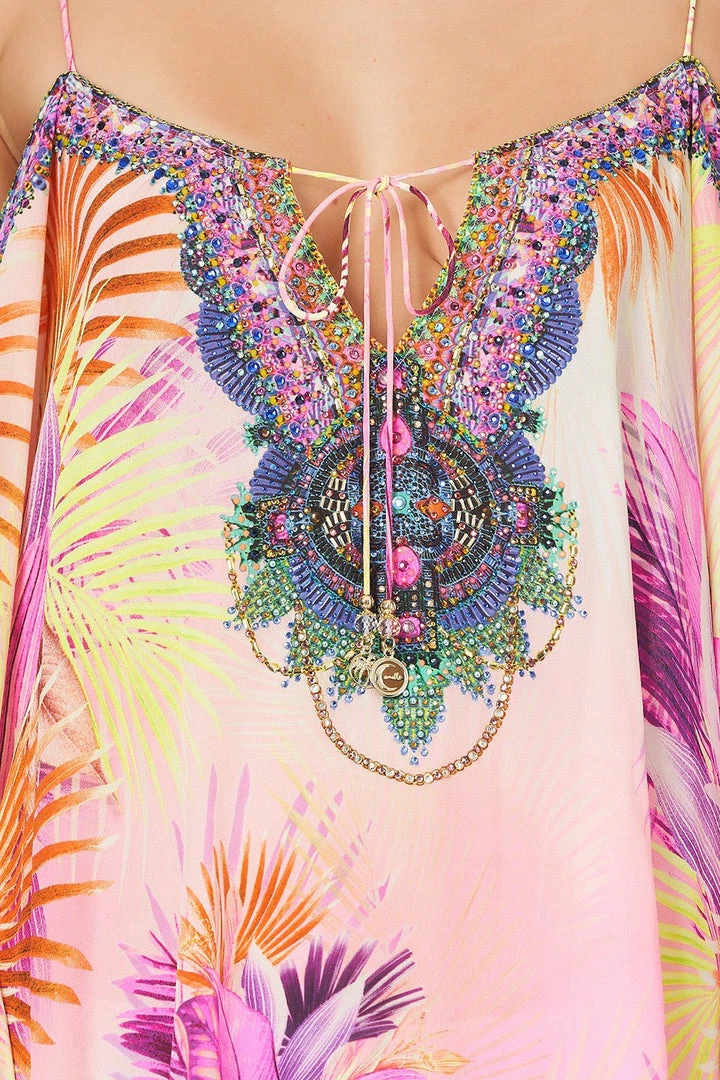 Camilla EBoutique (US) DROP SHOULDER LONG SLEEVE DRESS SOUTH BEACH SUNRISE Sale Clothing