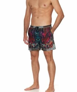 Camilla EBoutique (US) ELASTIC WAIST BOARDSHORT ROCKET WOMAN