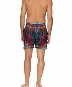 Camilla EBoutique (US) ELASTIC WAIST BOARDSHORT ROCKET WOMAN