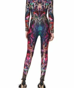 Camilla EBoutique (US) New To Sale PLUNGE FRONT CATSUIT ROCKET WOMAN
