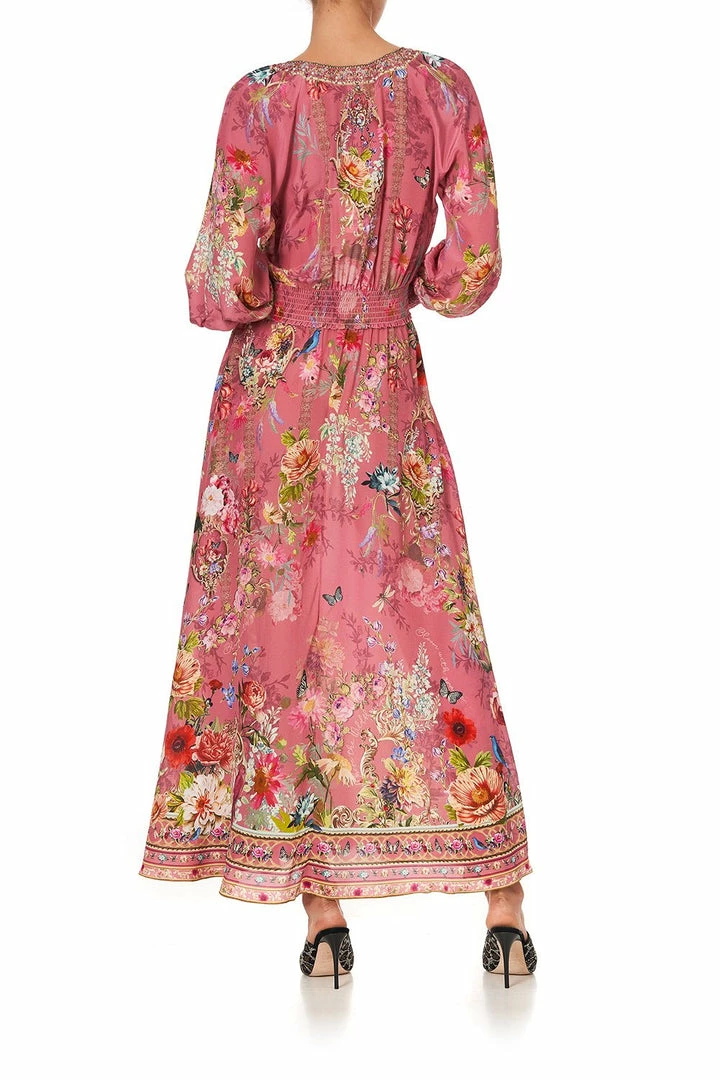 Camilla EBoutique (US) DRESS WITH SHIRRED WAIST AND CUFF PATCHWORK HEART Up To 30% Off