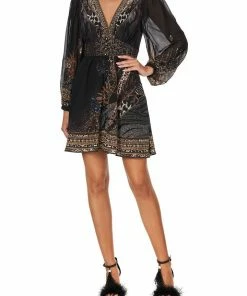 Camilla EBoutique (US) CURVED WAISTBAND SHORT DRESS LADY STARDUST New To Sale