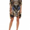Camilla EBoutique (US) SHORT ROUND NECK LOUNGE KAFTAN DRAGON LADY Sale Clothing