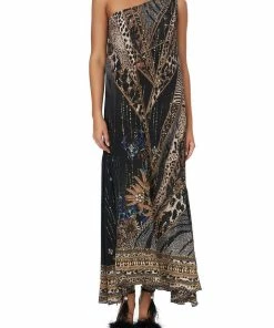 Camilla EBoutique (US) New To Sale ONE SHOULDER LONG DRESS LADY STARDUST