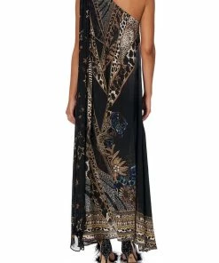 Camilla EBoutique (US) New To Sale ONE SHOULDER LONG DRESS LADY STARDUST