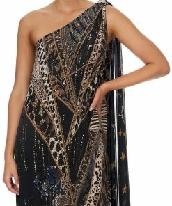 Camilla EBoutique (US) New To Sale ONE SHOULDER LONG DRESS LADY STARDUST