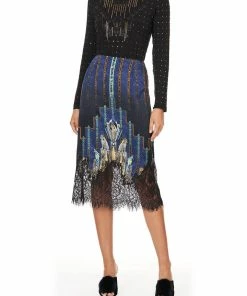 Camilla EBoutique (US) JERSEY TURTLENECK DRIPPING IN DECO Sale Clothing