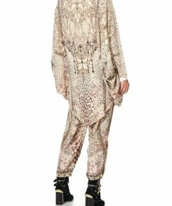 Camilla EBoutique (US) SOFT KNIT PONCHO WITH EMBROIDERY ALL IS NOUVEAU