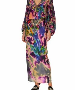 Camilla EBoutique (US) ROUND NECK KAFTAN ACID ABBEY Up To 30% Off