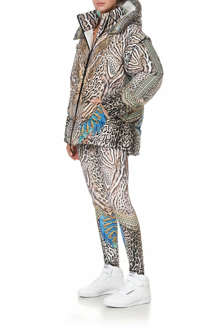 Camilla EBoutique (US) PUFFER JACKET WITH REMOVABLE SLEEVE WARRIOR WANDERLUST