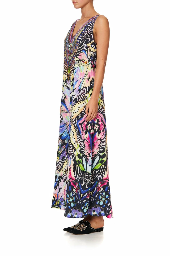 Camilla EBoutique (US) V NECK FLARED JUMPSUIT TRANCE TEMPTATION Up To 30% Off