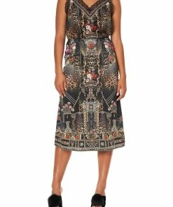 Camilla EBoutique (US) Sale Clothing SLIP MIDI SKIRT GOTHIC GODDESS