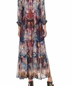 Camilla EBoutique (US) LONG GATHERED PANEL DRESS NOUVEAU NIGHTS Sale Clothing