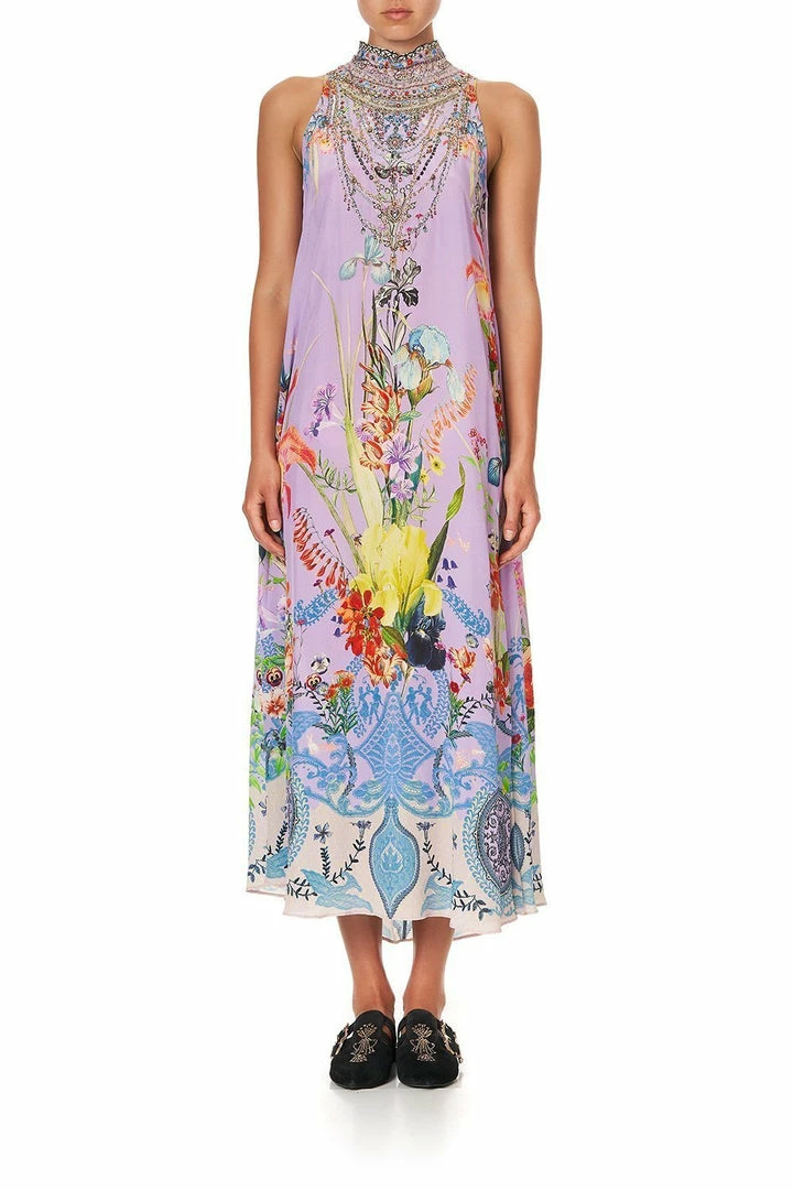 Camilla EBoutique (US) HIGH NECK DRESS WITH BACK NECK TIE AT FIRST SIGHT