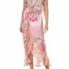 Camilla EBoutique (US) LONG WRAP DRESS WITH FRILL DECO DARLING