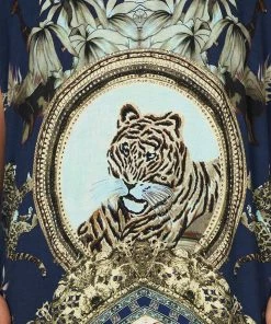 Camilla EBoutique (US) LONG SCOOP BACK HEM T-SHIRT A LITTLE PAST TWILIGHT Sale Activewear & Loungewear