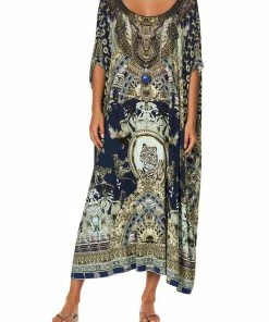 Camilla EBoutique (US) ROUND NECK KAFTAN A LITTLE PAST TWILIGHT Sale Activewear & Loungewear