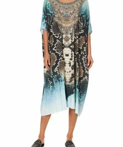 Camilla EBoutique (US) ROUND NECK LOUNGE KAFTAN PREY