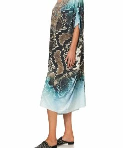 Camilla EBoutique (US) ROUND NECK LOUNGE KAFTAN PREY