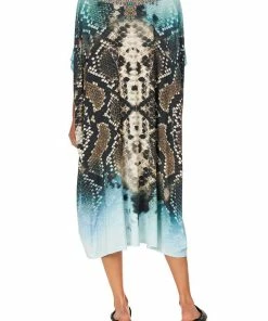 Camilla EBoutique (US) ROUND NECK LOUNGE KAFTAN PREY