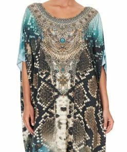 Camilla EBoutique (US) ROUND NECK LOUNGE KAFTAN PREY