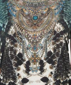 Camilla EBoutique (US) Sale Activewear & Loungewear CURVED HEM FITTED TEE PREY