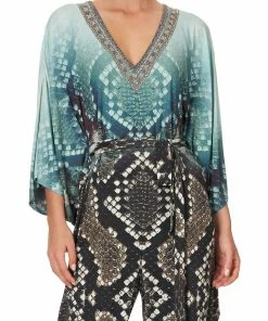 Camilla EBoutique (US) Sale Clothing JERSEY BAT SLEEVE JUMPSUIT PREY