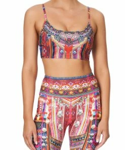 Camilla EBoutique (US) ACTIVE CROP KALEIDOSCOPE KEEPSAKE Sale Clothing
