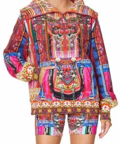 Camilla EBoutique (US) 1/2 ZIP SWEATER KALEIDOSCOPE KEEPSAKE