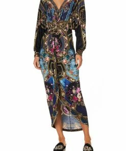 Camilla EBoutique (US) Up To 30% Off TWIST FRONT DRESS FIELDS OF TREASURE