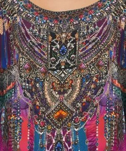 Camilla EBoutique (US) ROUND NECK KAFTAN MIDNIGHT MADNESS Up To 40% Off